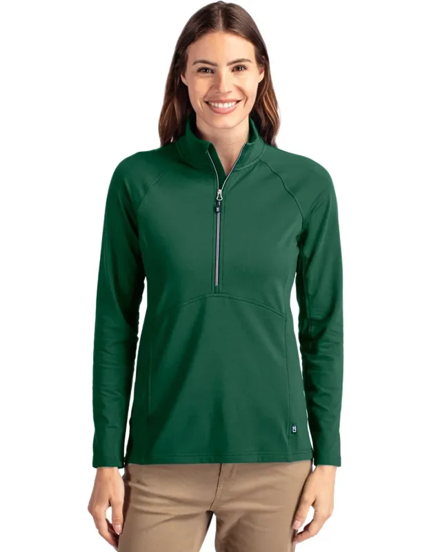 Adapt Eco Knit Stretch Recycled Half Zip Pullover Jacket
