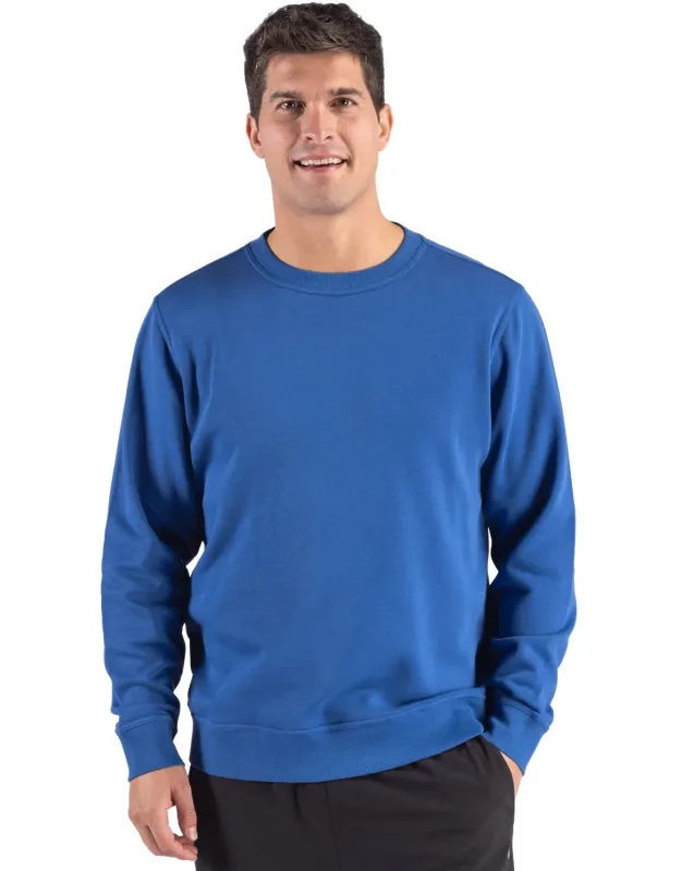 Clique Drive Recycled Crewneck Sweatshirt - 80% Cotton, 20% Recycled Polyester