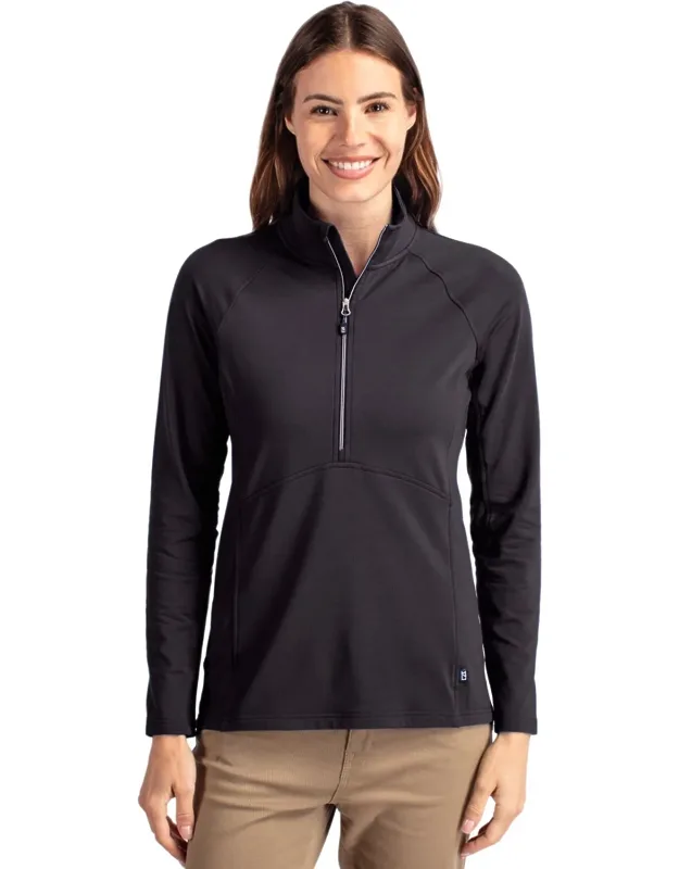 Adapt Eco Knit Stretch Recycled Half Zip Pullover Jacket