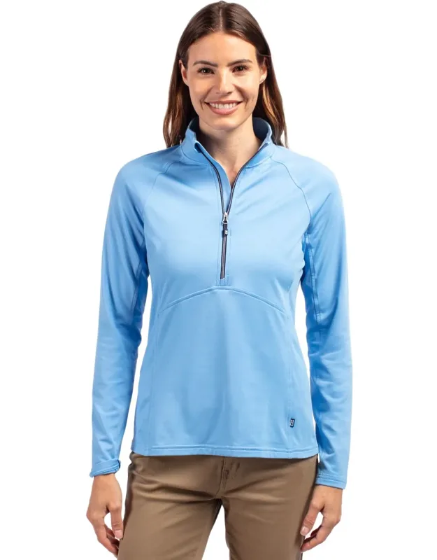 Adapt Eco Knit Stretch Recycled Half Zip Pullover Jacket