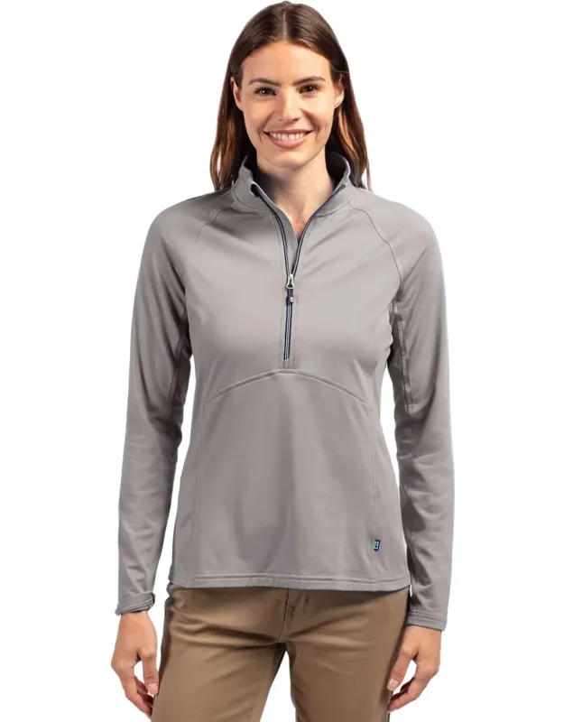 Adapt Eco Knit Stretch Recycled Half Zip Pullover Jacket