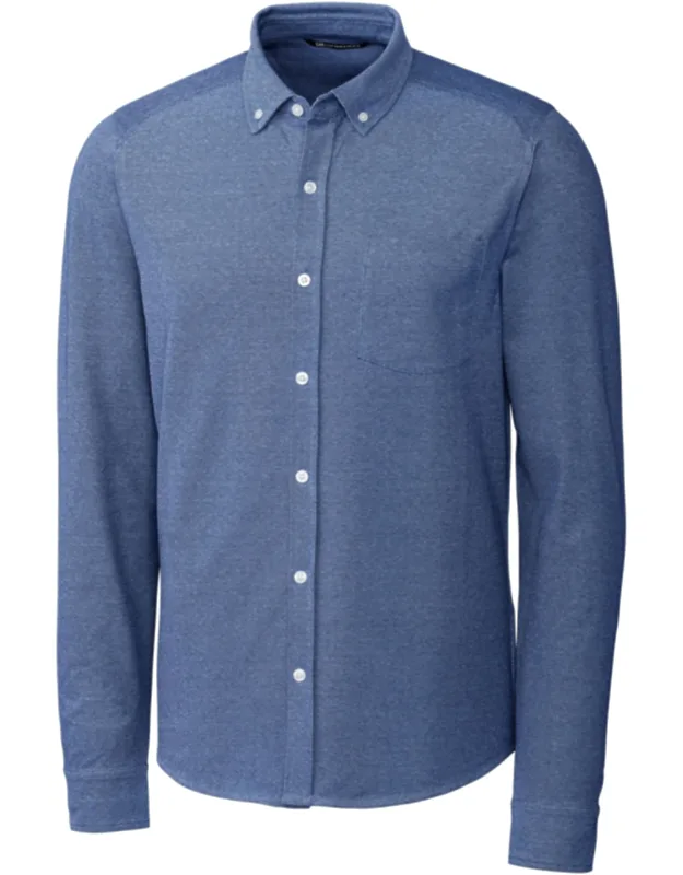 Big & Tall Reach Oxford Button Front Shirt