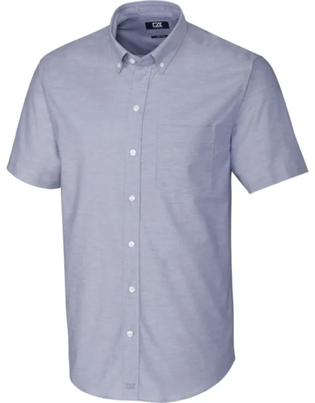 Stretch Oxford Short Sleeve Dress Shirt