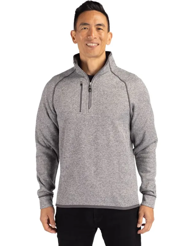 Mainsail Sweater-knit Half Zip Pullover Jacket