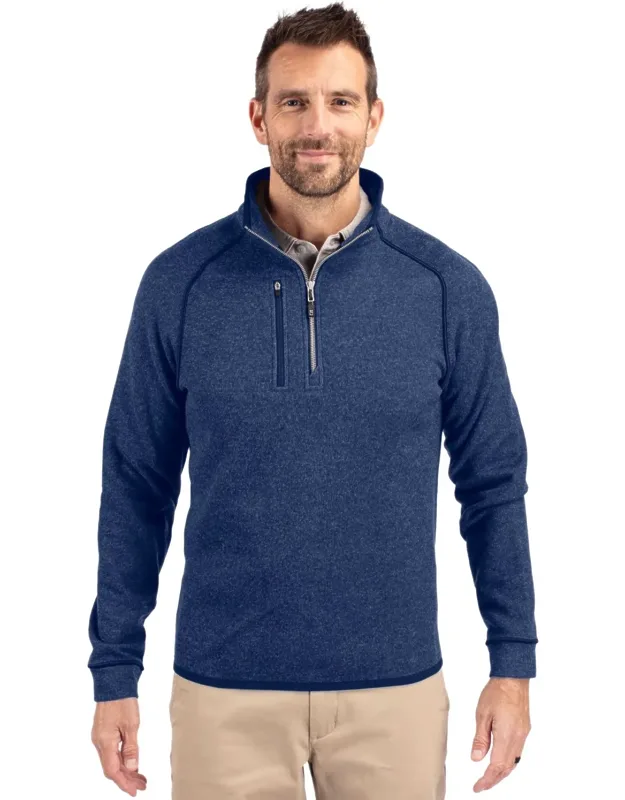 Mainsail Sweater-knit Half Zip Pullover Jacket