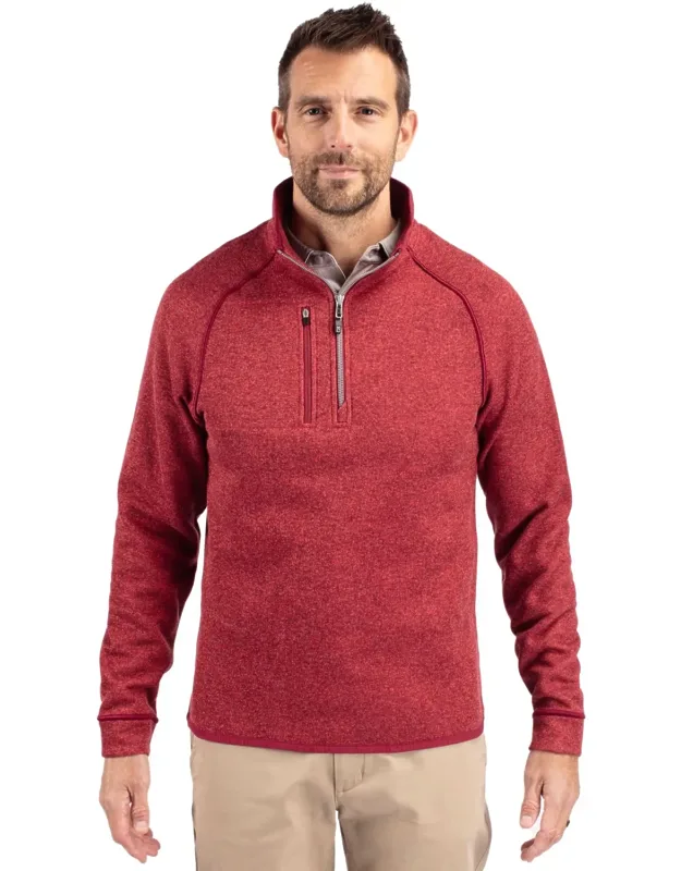 Mainsail Sweater-knit Half Zip Pullover Jacket