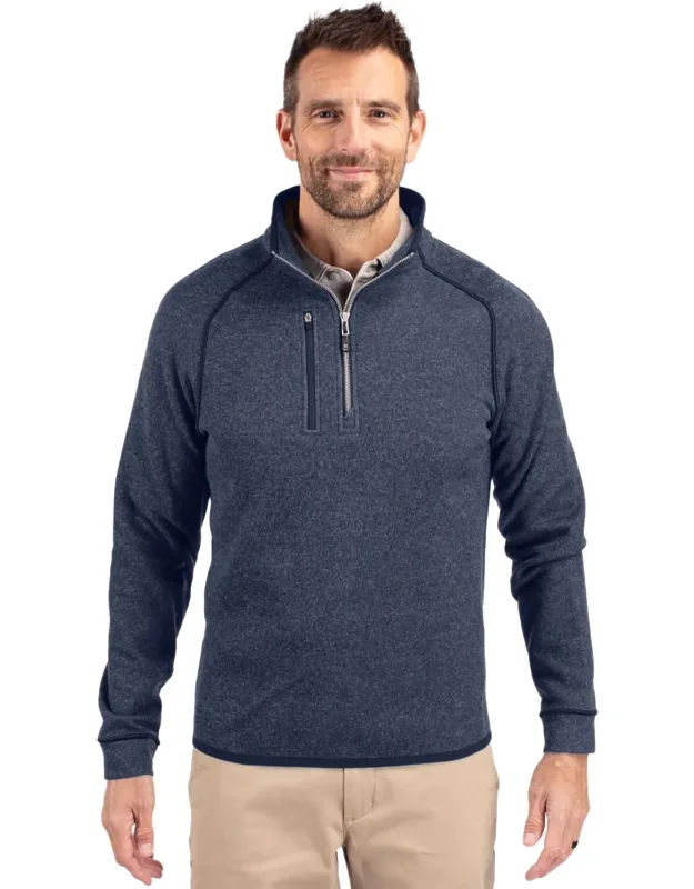 Mainsail Sweater-knit Half Zip Pullover Jacket