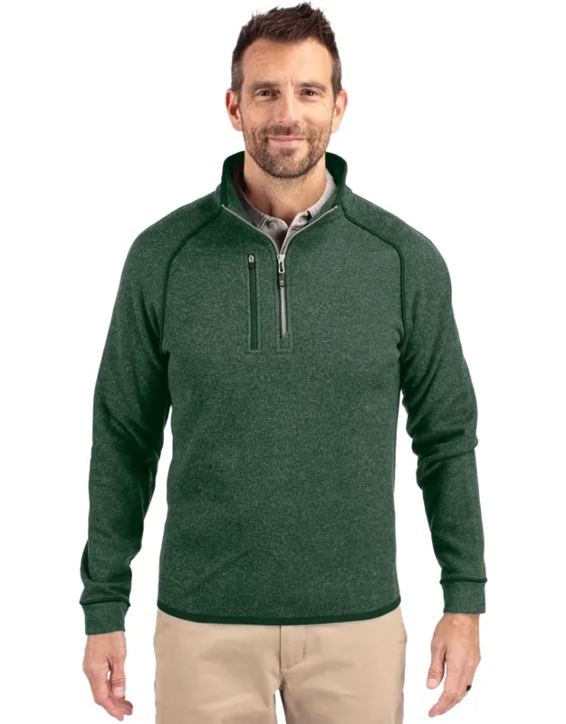 Mainsail Sweater-knit Half Zip Pullover Jacket