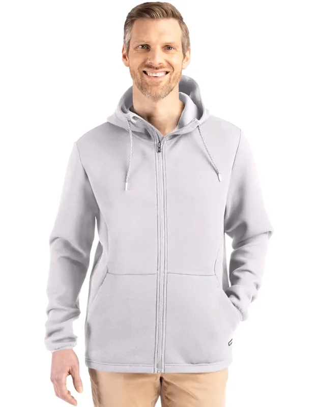 Cutter & Buck Roam Epic Comfort Recycled Full Zip Hooded Jacket - Exceptional Versatility, Eco-friendly Materials