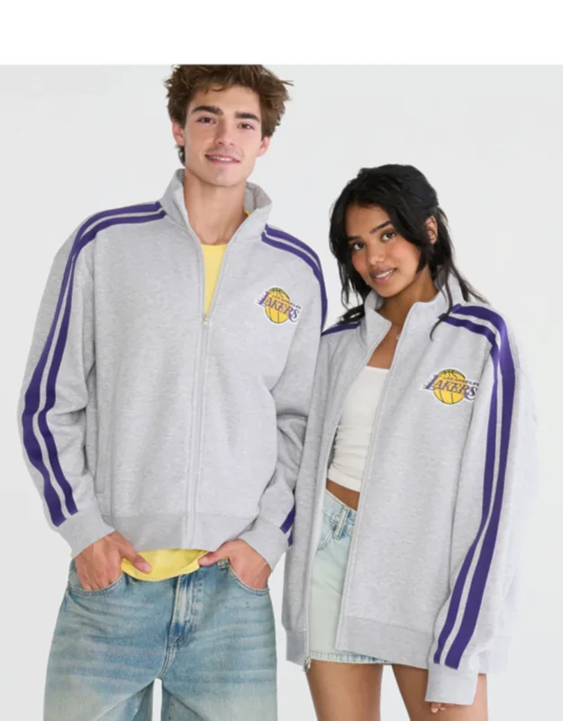 Los Angeles Lakers Fleece Track Jacket