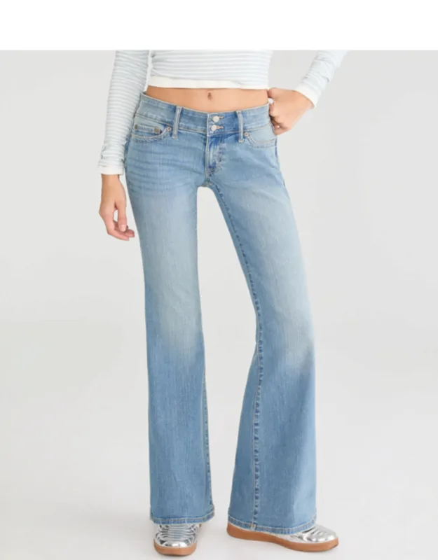 Super Low-rise Flare Jeans