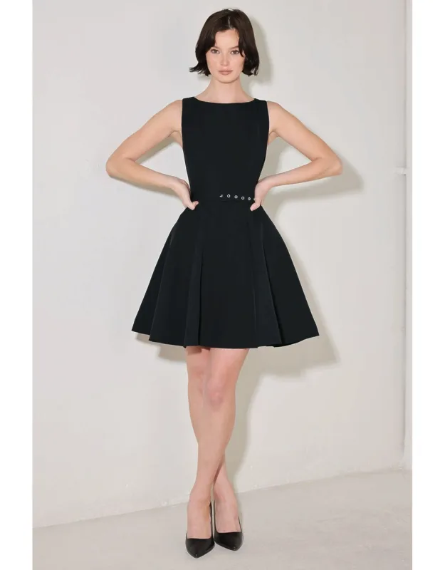 Woven Mini Dress