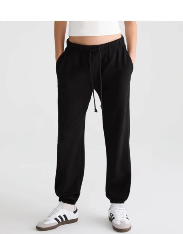 Aeropostale Slouchy High-rise Cinched Sweatpants Comfiest Fleece