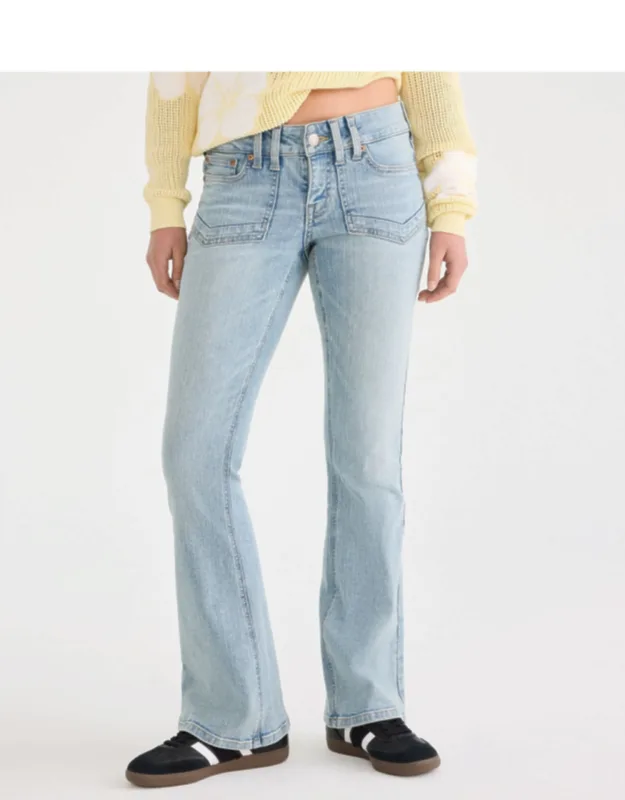 Low-rise Flare Jeans