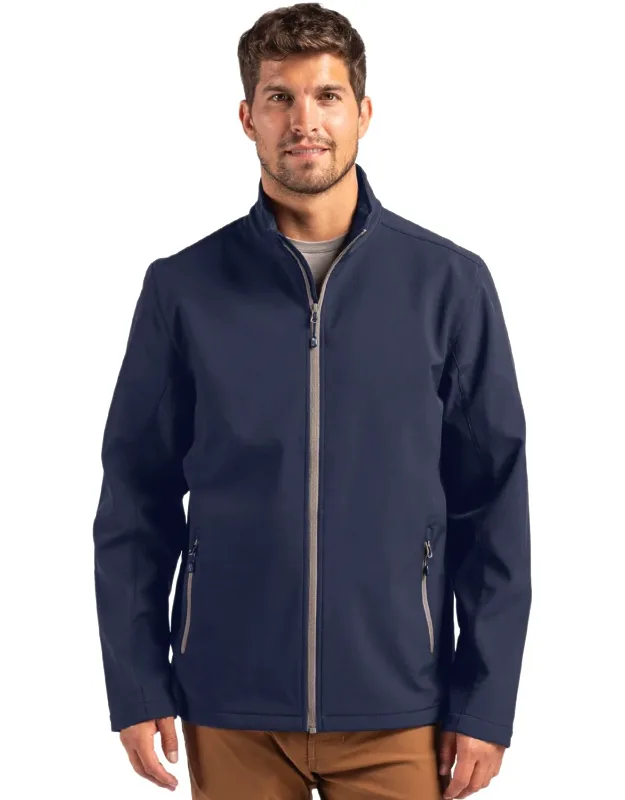 Clique Tempo Stretch Full Zip Softshell Jacket With 30 Grs Certified Recycled Plastic And Pfas Free Water-repellent Finish