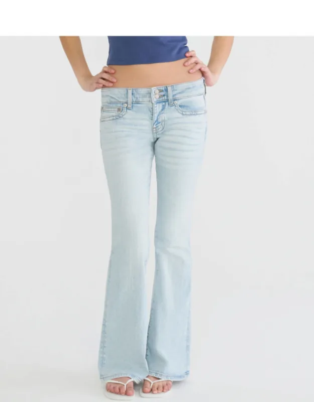 Low-rise Flare Jeans