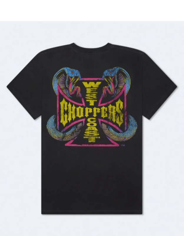 West Coast Choppers Snakes Relaxed Graphic Tee