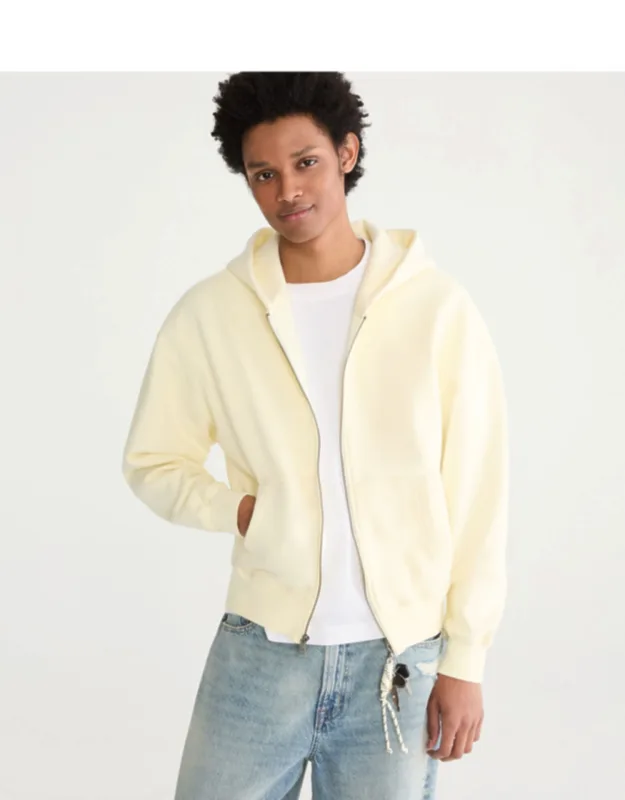 Cloud Soft Boxy Full-zip Hoodie, Cozy Everyday Layer, Super-soft Premium Fleece