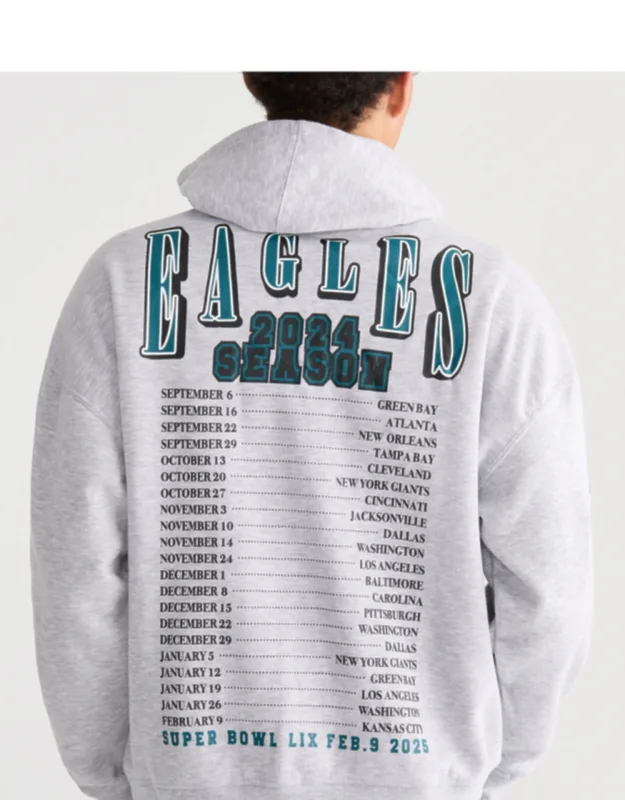 Philadelphia Eagles 2024 Season Pullover Hoodie