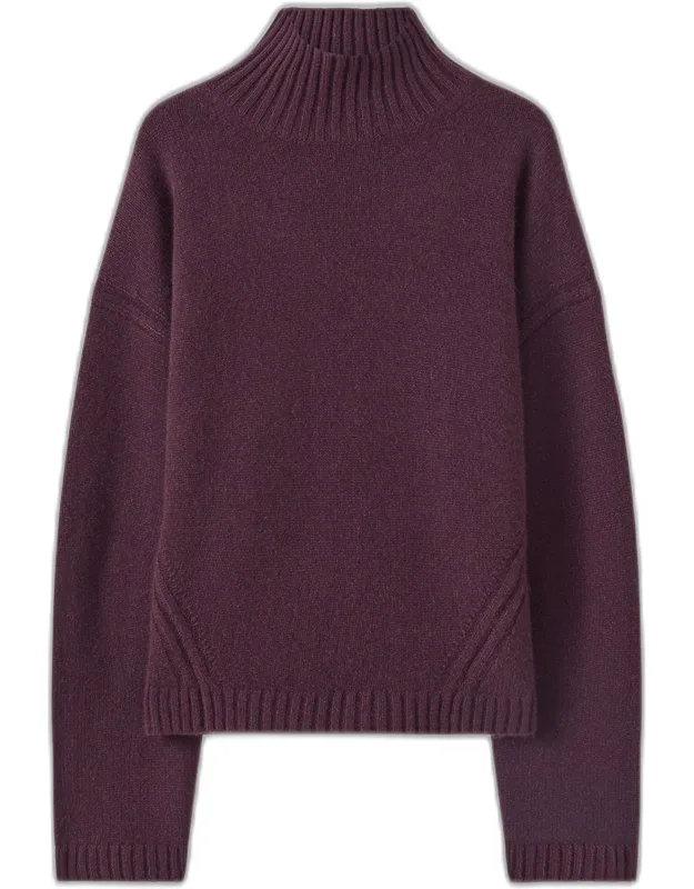 Cashmere High Neck Jumper