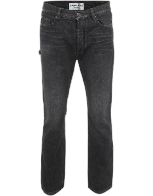 Denim Straight Fit Jeans