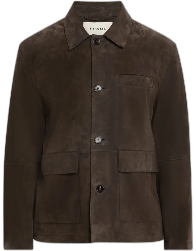 Suede Chore Coat