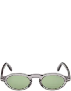 Aristotele-02 Acetate Round Sunglasses