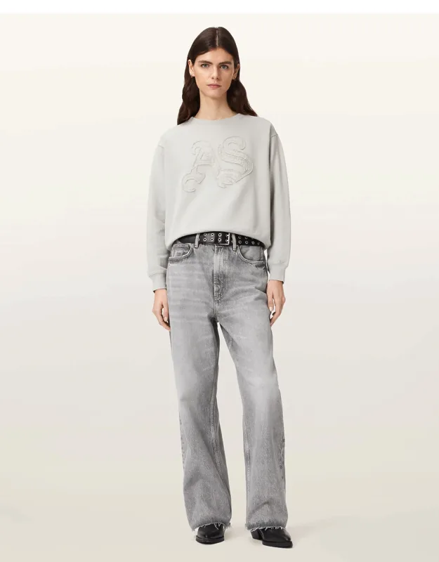 Wide Leg Denim Jeans
