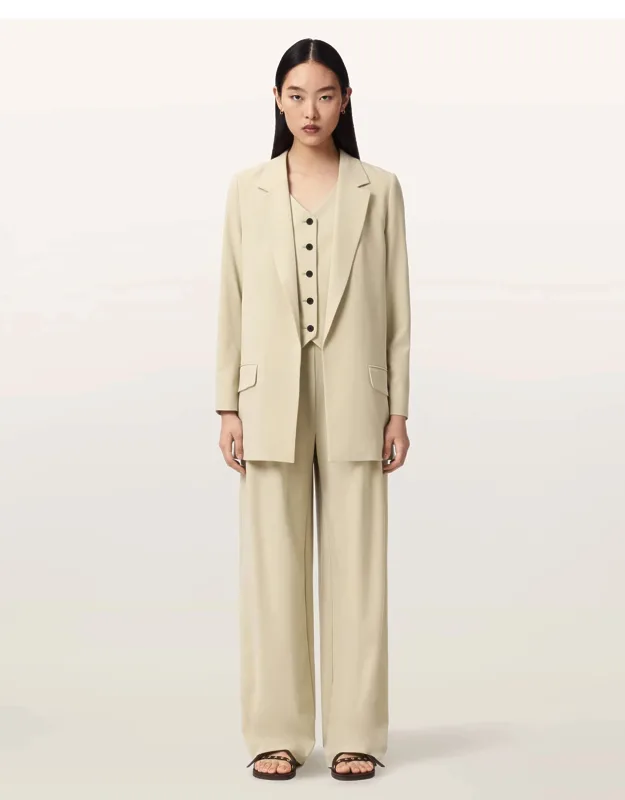 Lightweight Wide-leg Trousers