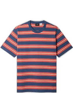 Navy Stripe Cotton T-shirt