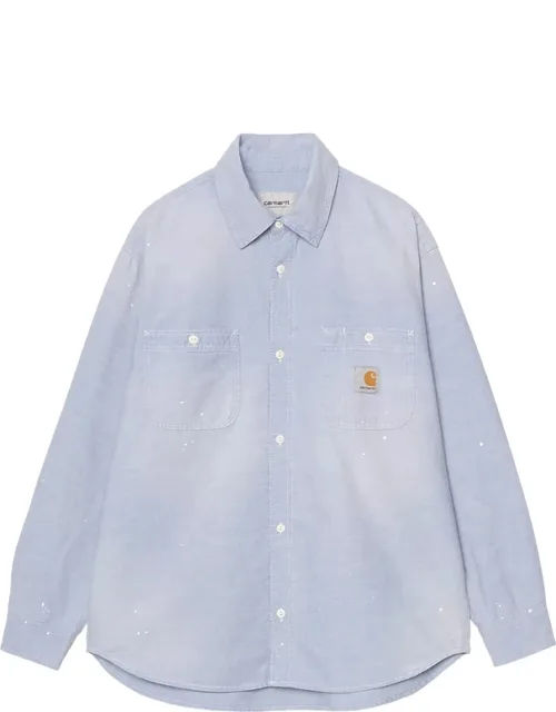 Chest-pocket Logo-detail Shirt