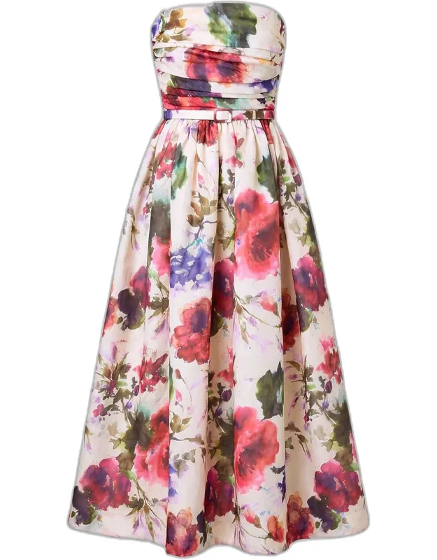 Floral-print Maxi Dress