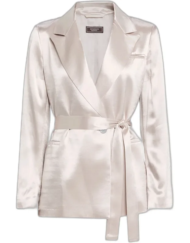 Satin Blazer
