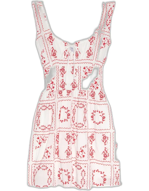 Cotton Mini Dress