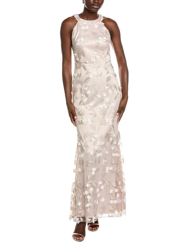 Sleeveless Embellished Maxi Dress