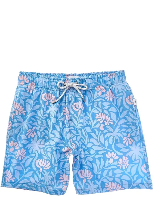 Seersucker Swim Shorts