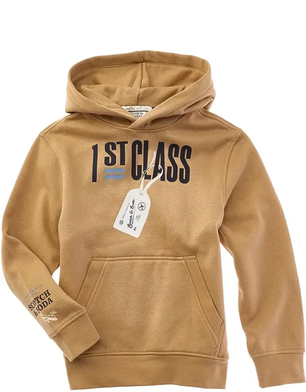 Graphic Fleece Pullover Hoodie