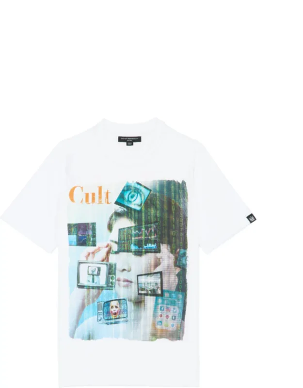 Short Sleeve Crew Neck Tee "did We Dream Too Fast"