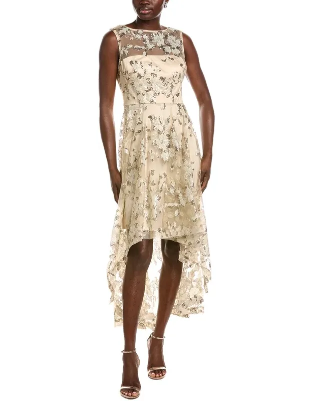 Sleeveless High Low Dress