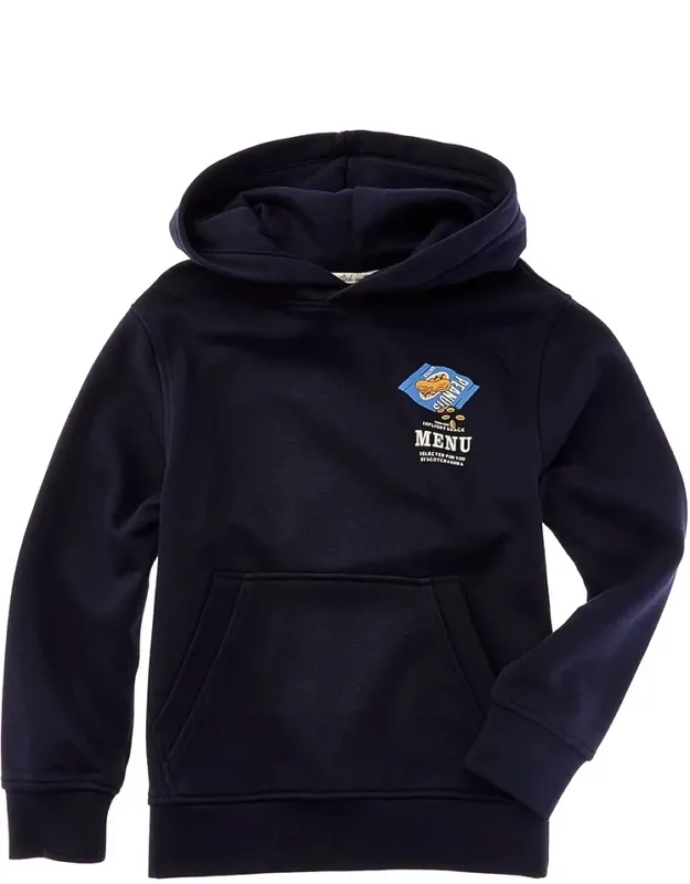 Graphic Fleece Pullover Hoodie