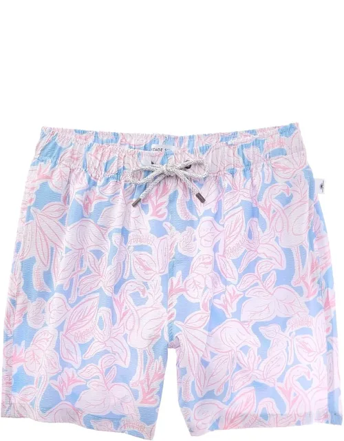Seersucker Swim Shorts