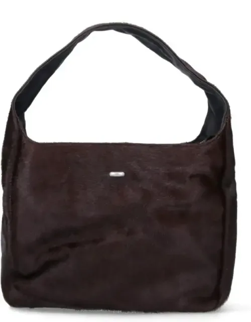 Large "brick" Shoulder Bag
