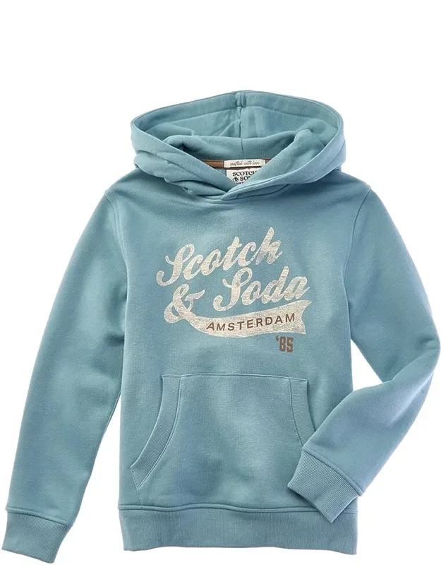 Graphic Fleece Pullover Hoodie