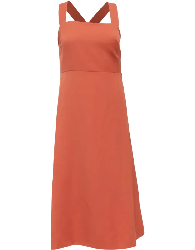 Crossback Midi Dress