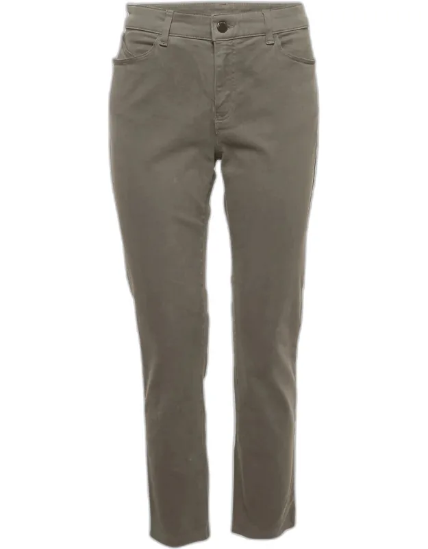 Cotton Drill Skinny Jeans