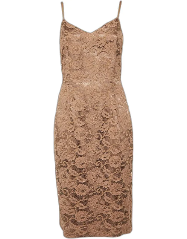 Lace Sleeveless Sheath Dress