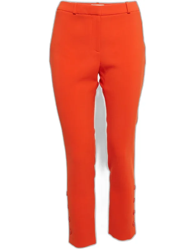 Crepe Buttoned Pants