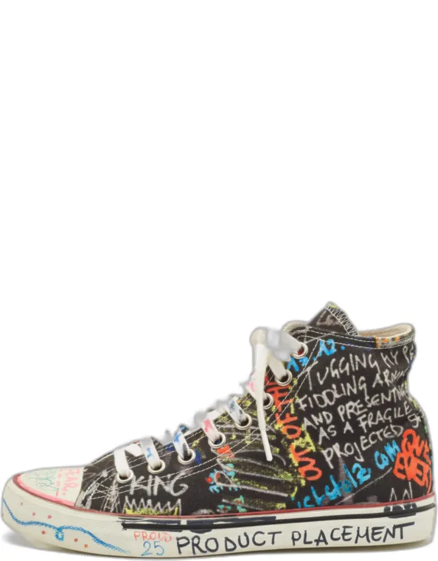 Vetements High Top Sneakers With Comfortable Insoles