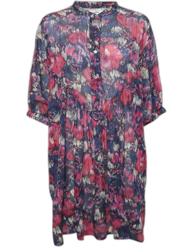 Abstract Print Maze Dress