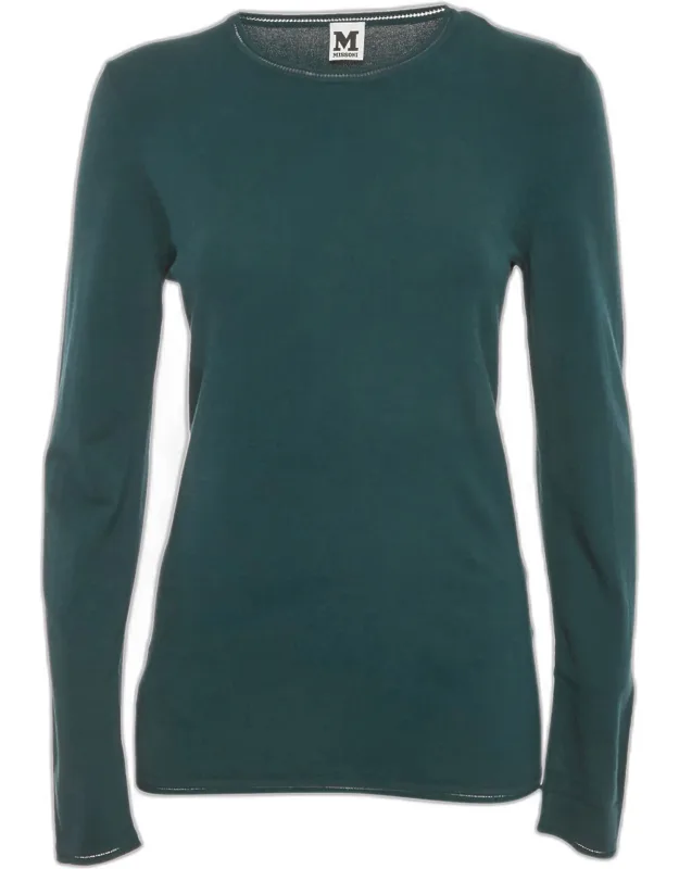 Stretch Knit Crewneck Sweatshirt